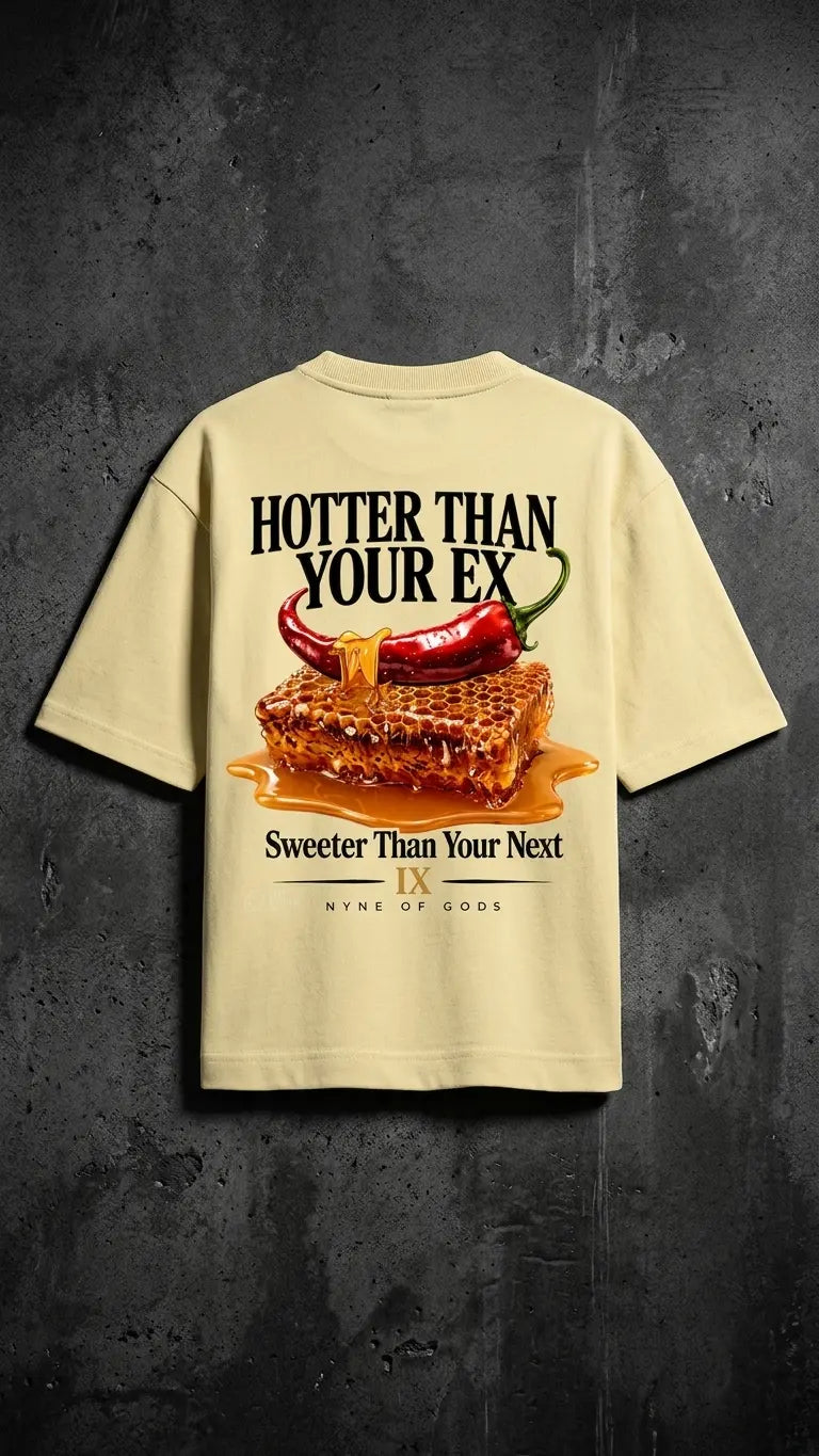 NYNE OF GODS — “Your Ex Knows” Premium Oversized Tee Nyne of gods