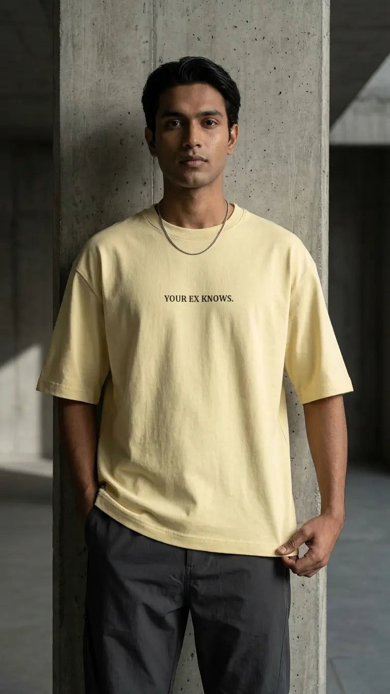 NYNE OF GODS — “Your Ex Knows” Premium Oversized Tee Nyne of gods