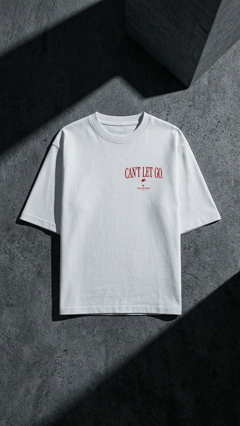 Nyne of Gods “Can’t Let Go” Oversized T-Shirt.