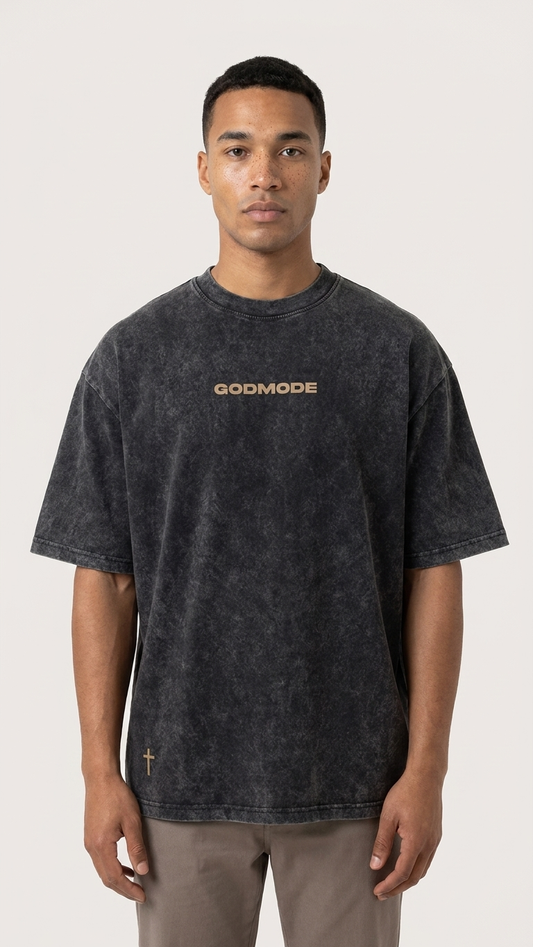 GODMODE™ — Chapter II Acid Wash Oversized Tee ⭐