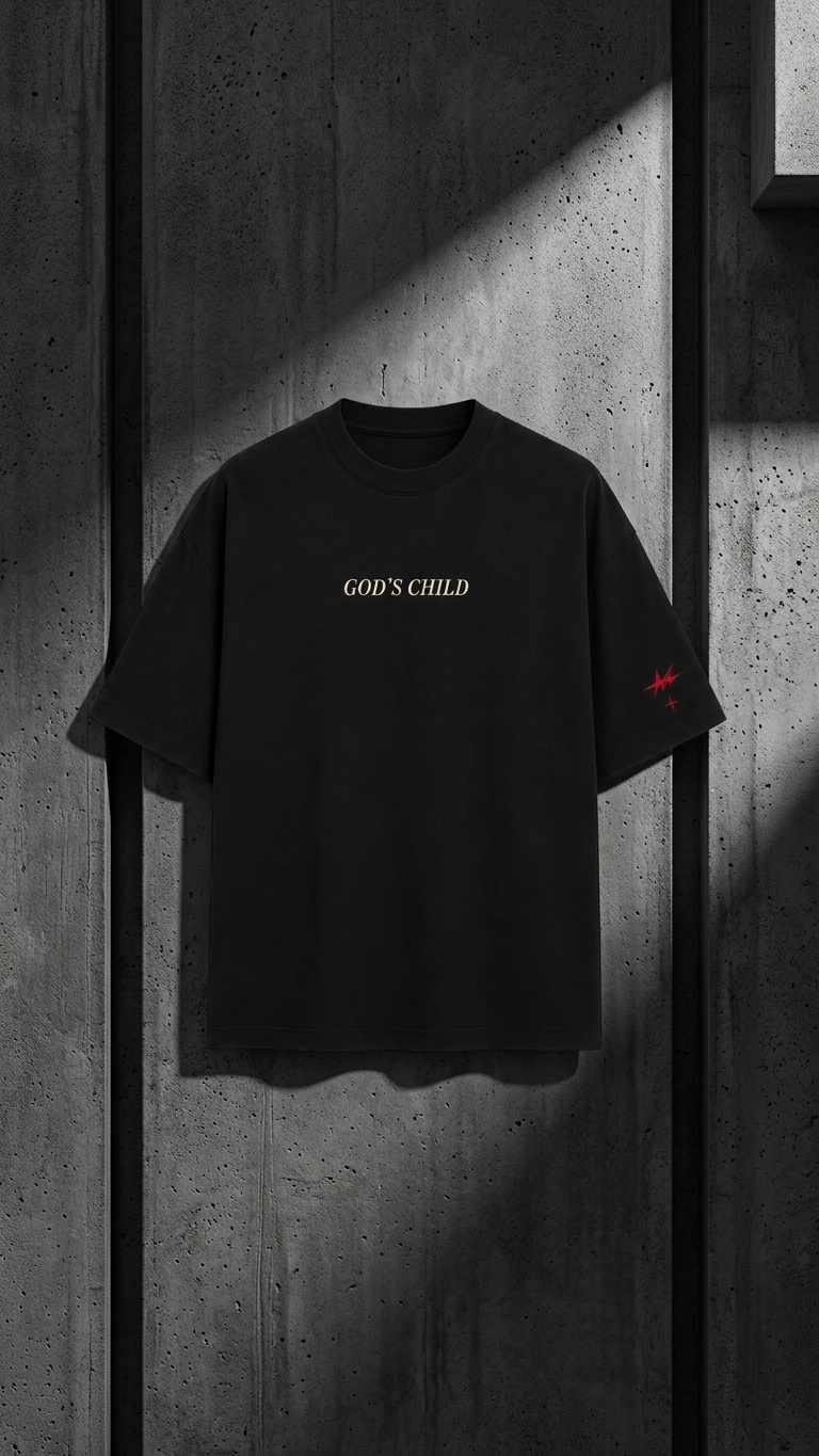 GOD'S CHILD™ Oversized Premium Heavyweight Tee