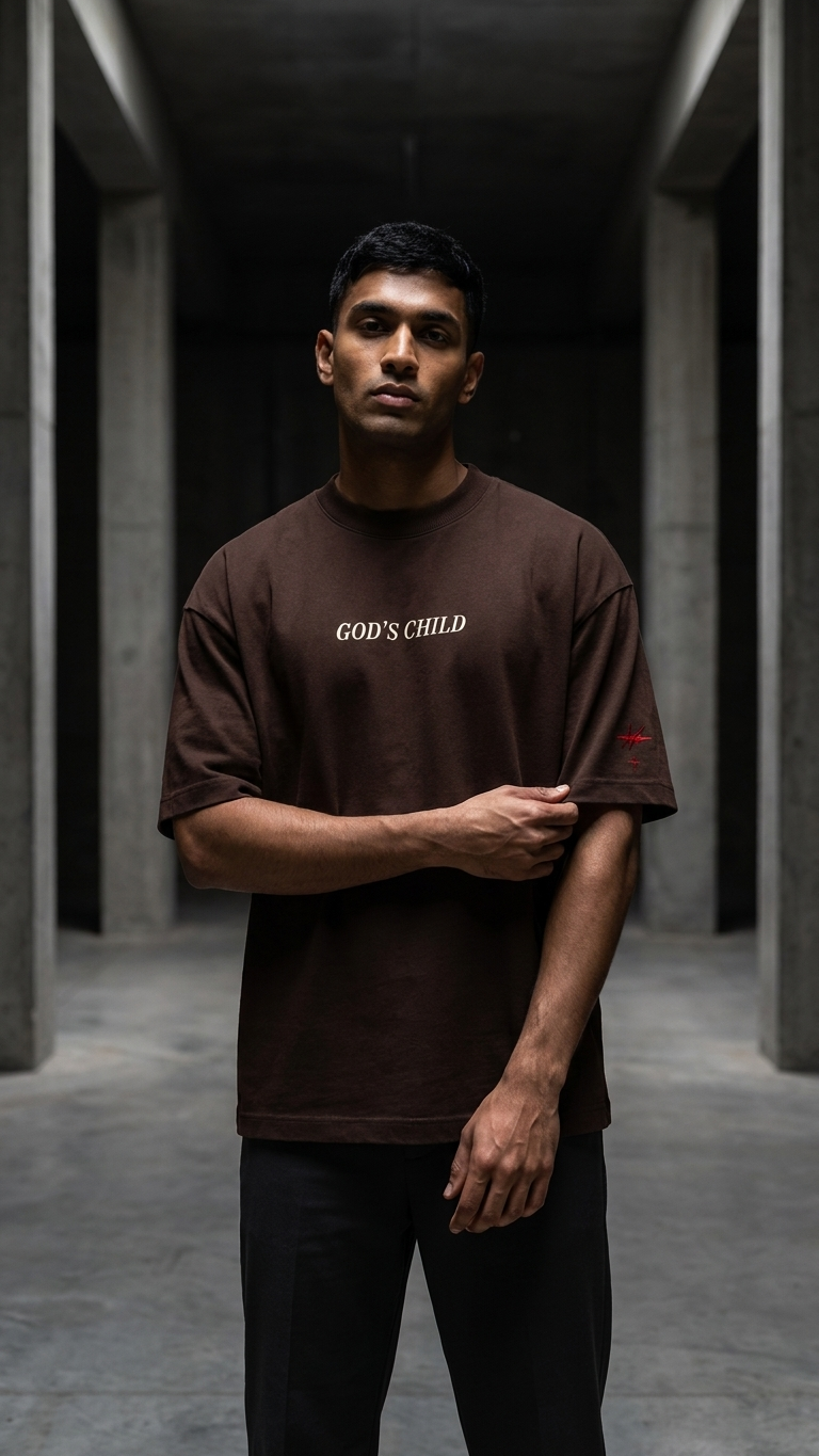 GOD'S CHILD™ Oversized Premium Heavyweight Tee