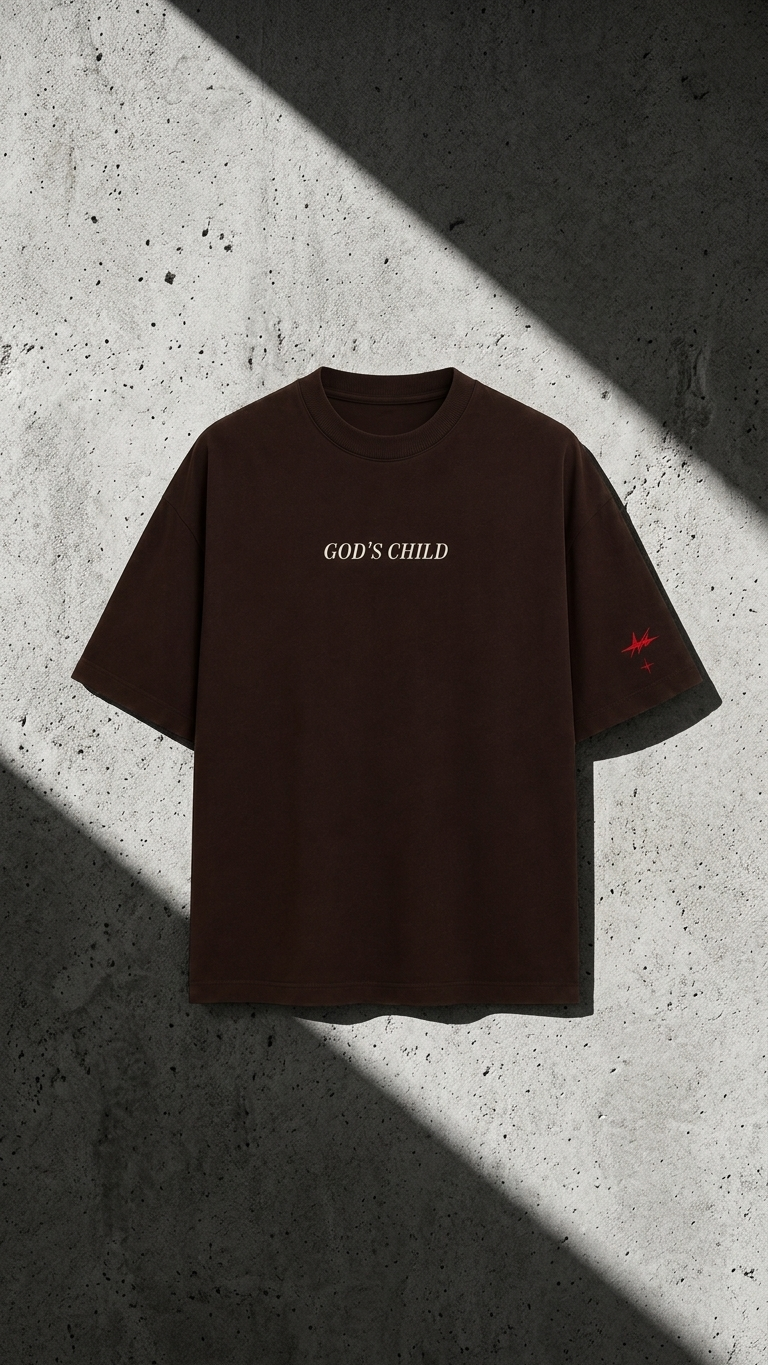 GOD'S CHILD™ Oversized Premium Heavyweight Tee